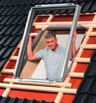 medzi strešným oknom VELUX a strešnou krytinou. Sú navrhnuté tak, aby vodu odvádzali bezpečne a účinne.