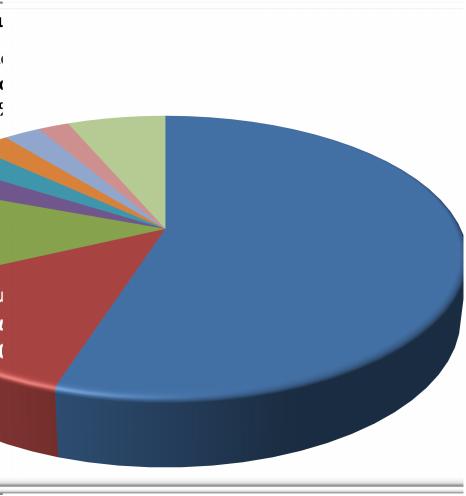 ξενοδοχείων της περιοχής είναι μεγάλο (370 κλίνες). Διάγραμμα 2 Ποσοστιαία Συγκέντρωση Ξενοδοχειακού Δυναμικού ανά Δήμο Νομός Κορινθίας (Νοέμβριος 2009) Δήμος Συκιωνίων Λοιποί Δήμοι Ν.