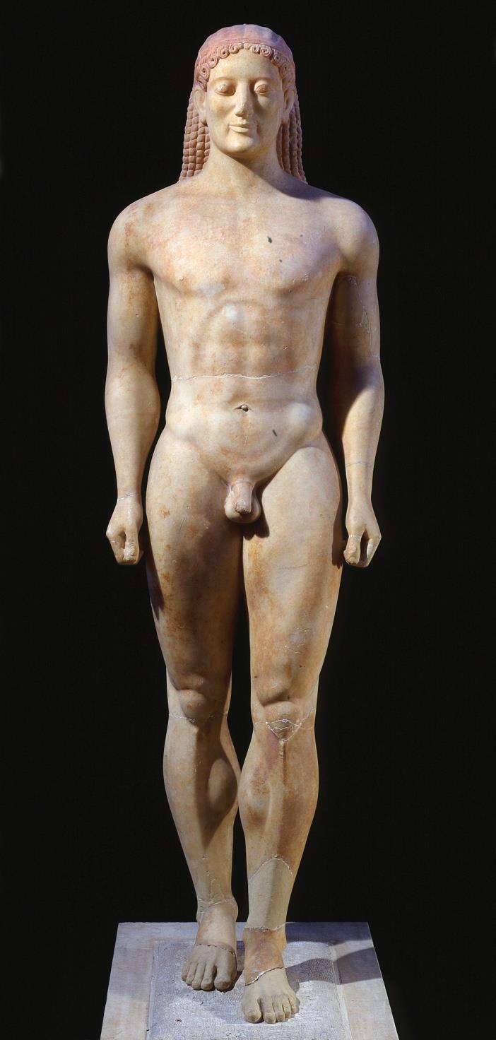 Κροίσος, 1,96 μ. περ. 530 π.χ.
