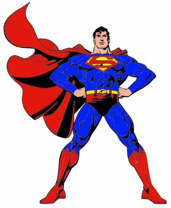 Ο SUPERMAN εμφανίστηκε στις αρχές του 1940 σε κόμικς.