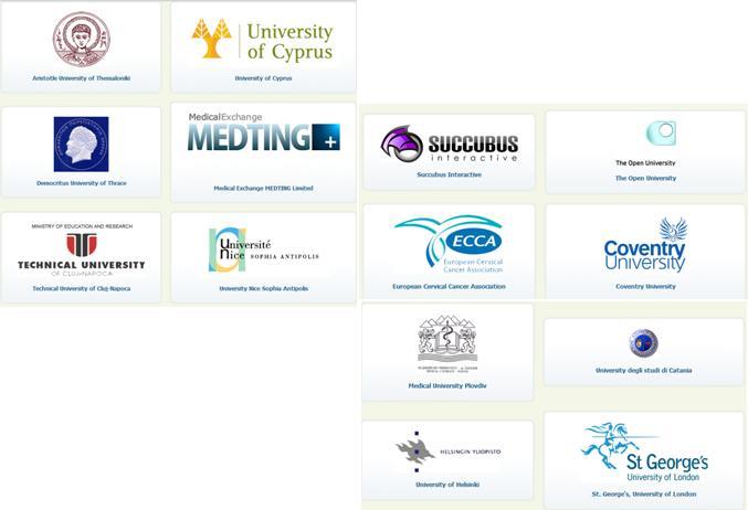 Medical Exchange MEDTING Limited Technical University of Cluj-Napoca University De Nice - Sophia Antipolis Medical University Plovdiv University degli studi di Catania HELSINGIN YLIOPISTO -
