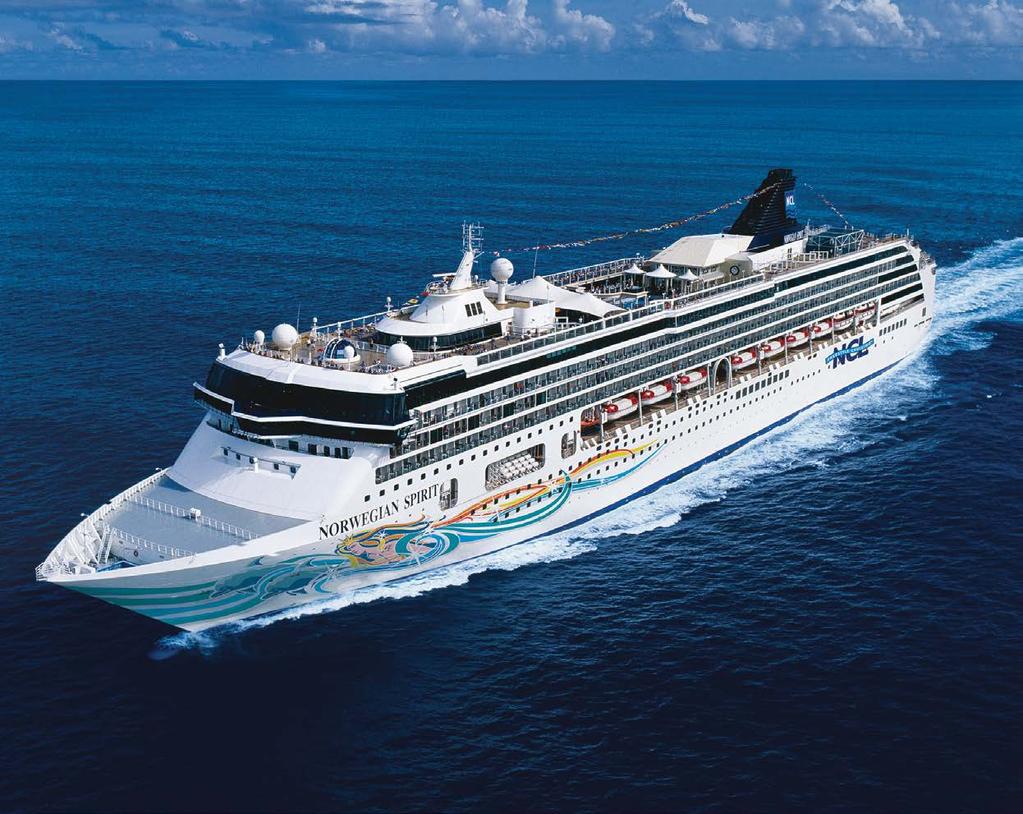 Cruise your Own Way Επιλέξτε ένα από τα 14 megaships της NCL και απολαύστε αξέχαστες κρουαζιέρες με το μοναδικό σύστημα Free at Sea που σπάζει τα όρια της παραδοσιακής κρουαζιέρας προσφέροντας στους