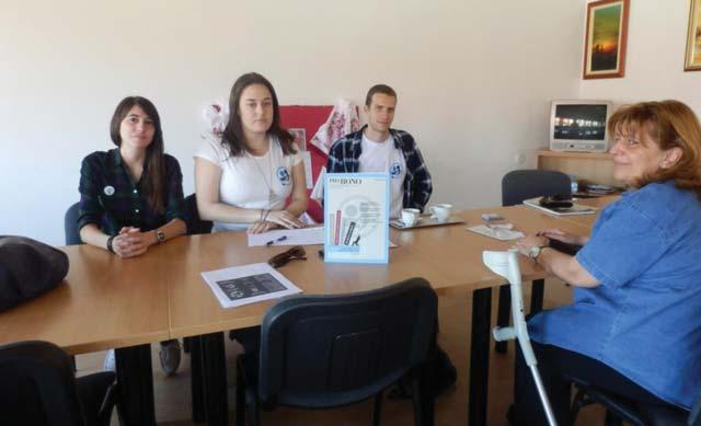 5. GRUPA ZA ZAŠTITU PRAVA RADNIKA PROJEKT ZA POMOĆ BESKUĆNICIMA Rad na projektu započet je sastankom, održanim 2. travnja 2012.