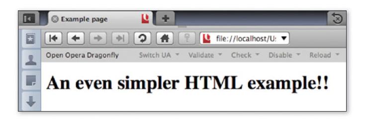 The structure of a HTML file Documet type elemet, or doctype: maily serves to get the browser to reder the HTML i what is called "stadards mode", so it will work correctly.