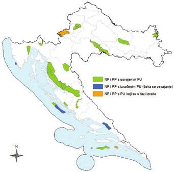 BIOLOŠKA RAZNOLIKOST Planovi upravljanja nacionalnim parkovima i parkovima prirode lan upravljanja (PU) temeljni je dokument za upravljanje poje- zaštićenim područjem 8 i donosi se za razdoblje od