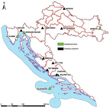 GOSPODARENJE OTPADOM Sanacije lokacija onečišćenih otpadom okacije onečišćene otpadom (tzv.