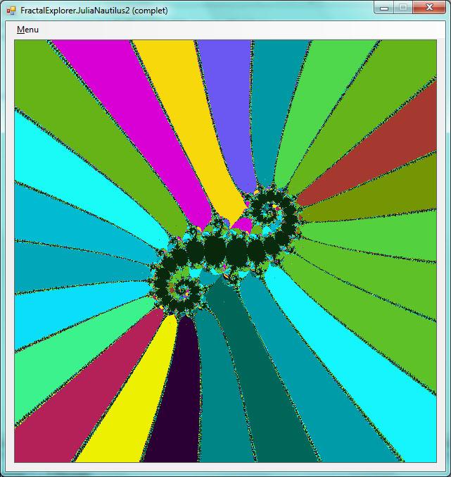 funcţiei f(z) = z3 z ωz 2 + 1 pentru ω = 1.001(cos π 12 + i sin π 12 ).