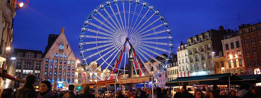 4η ΗΜΕΡΑ: ΜΠΡΙΖ ΛΙΛ (Γαλλία) ΜΠΡΙΖ (ΔΙΑΜΟΝΗ ΣΤΗ ΜΠΡΙΖ) Πρωινή αναχώρηση για την πιο όμορφη χριστουγεννιάτικη αγορά της Ευρώπης στη Λιλ της Γαλλίας.