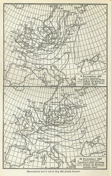 Razvoj modeliranja/prognoziranja atmosfere 650. g. p. n. e., Babilonci su predviđali vrijeme na temelju oblaka i astrologije.