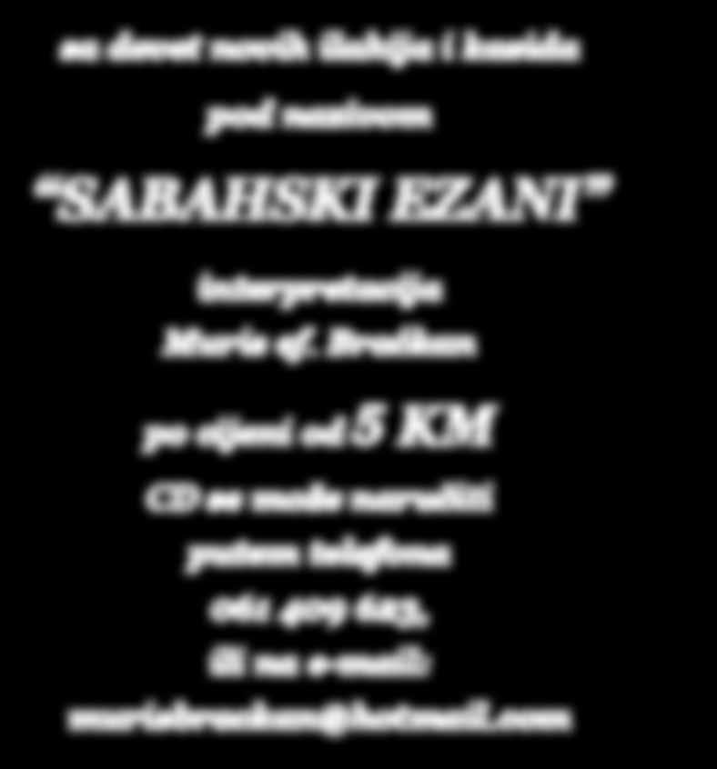 Tešanj, BiH -džambo plakati... www.