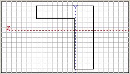 διατομής Γεωμετρία : πληκτρολογείτε τις διαστάσεις της διατομής με βάση το γράφημα που δείχνει το σχήμα της δοκού.