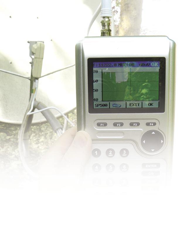 Spectrum display βρίσκονται αποθηκευμένες εκ των προτέρων έτσι ώστε στις περισσότερες περιπτώσεις να μην απαιτείται να ψάξετε για την θέση σας και να την εισάγεται χειροκίνητα.