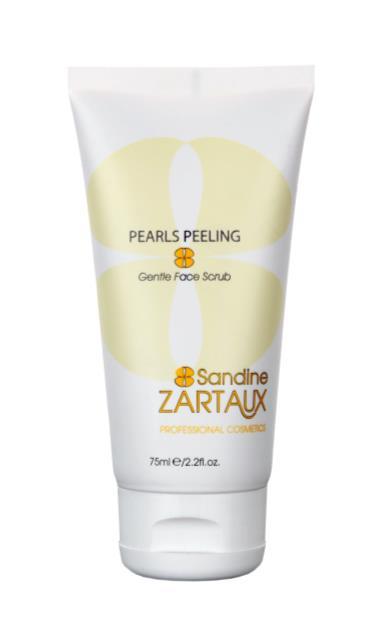 Pearls Peeling- Πίλινγκ με μαργαριτάρια Αφαιρεί τα νεκρά κύτταρα χωρίς να ξηραίνει το δέρμα Ιδανικό για όλους τους τύπους δέρματος Αναζωογονεί βαθιά το δέρμα Αποβάλει τους ρύπους από το δέρμα Πλούσιο