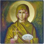 Saints and Feasts of the Week CHRISTINA THE GREAT MARTYR OF TYRE Saint Christina was from Tyre in Syria, the daughter of a pagan named Urban.