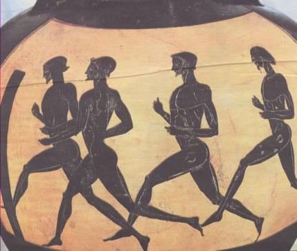 Πρόγραμμα Ολυμπιακών Αγώνων(1ημέρα) Την πρώτη ημέρα το πρωί γινόταν η τελετή ορκωμοσίας για την τήρηση των κανόνων εκ μέρους των αθλητών, των συγγενών τους και των κριτών στο