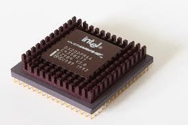 Procesoarele au avut o evoluţie rapidă de la 8088, 8086 până la 80486, producţia fiind asigurată în principal de firma Intel care s-a numărat printre primii producători de procesoare destinate