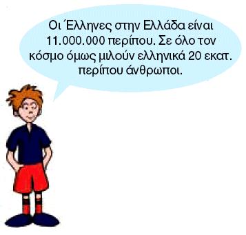 Πώς εξηγείται αυτό το γεγονός; 1. Η Ελληνική γλώσσα έχει διαδοθεί από την αρχαιότητα σε πολλά µέρη του κόσµου (π.χ. από τον Μέγα Αλέξανδρο). 2.