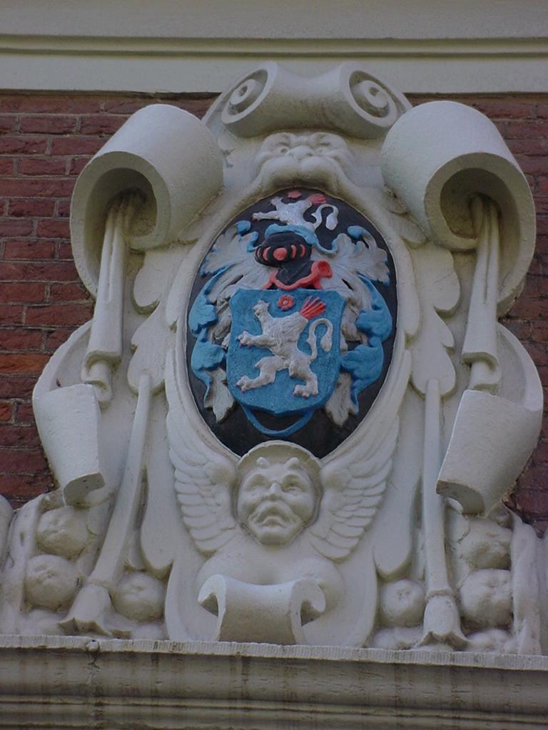 Foto geneem van n DE WAAL wapen voor n