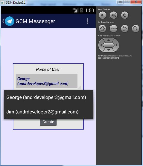 Αφού πατήσουμε στην επιλογή New Message, μας εμφανίζεται μια φόρμα όπου καλούμαστε να επιλέξουμε την επαφή στην οποία επιθυμούμε να στείλουμε το μήνυμα, καθώς και το όνομα που θέλουμε να δώσουμε στη