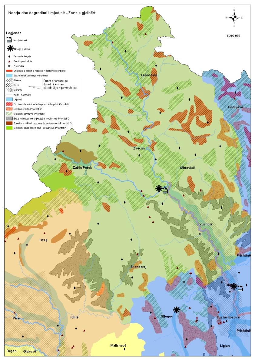 13 Ambienti (tokë, ujë, ajër) 13.1 Problematika e ndotjeve industriale (tokë, ujë) Sipas studimeve të OBSh (Org.