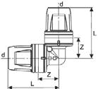TECElogo liitmikud P Jätkumuhv PPSU Z L d ø 16 x 16 mm 871 05 16 10 tk. 80 tk. 3,42 14,0 mm 67,0 mm 16 mm ø 20 x 20 mm 871 05 20 10 tk. 80 tk. 4,90 14,0 mm 77,0 mm 20 mm ø 25 x 25 mm 871 05 25 10 tk.
