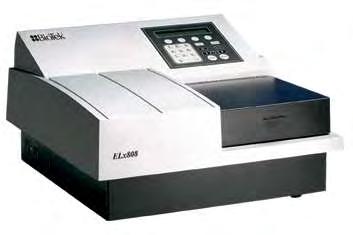 Αρχικά η μικροπλακέτα τοποθετήθηκε στο ELx808 Absorbance Microplate Reader (Εικόνα 6) και έγινε μέτρηση της οπτικής πυκνότητας (OD) στα 630 nm (t=0.