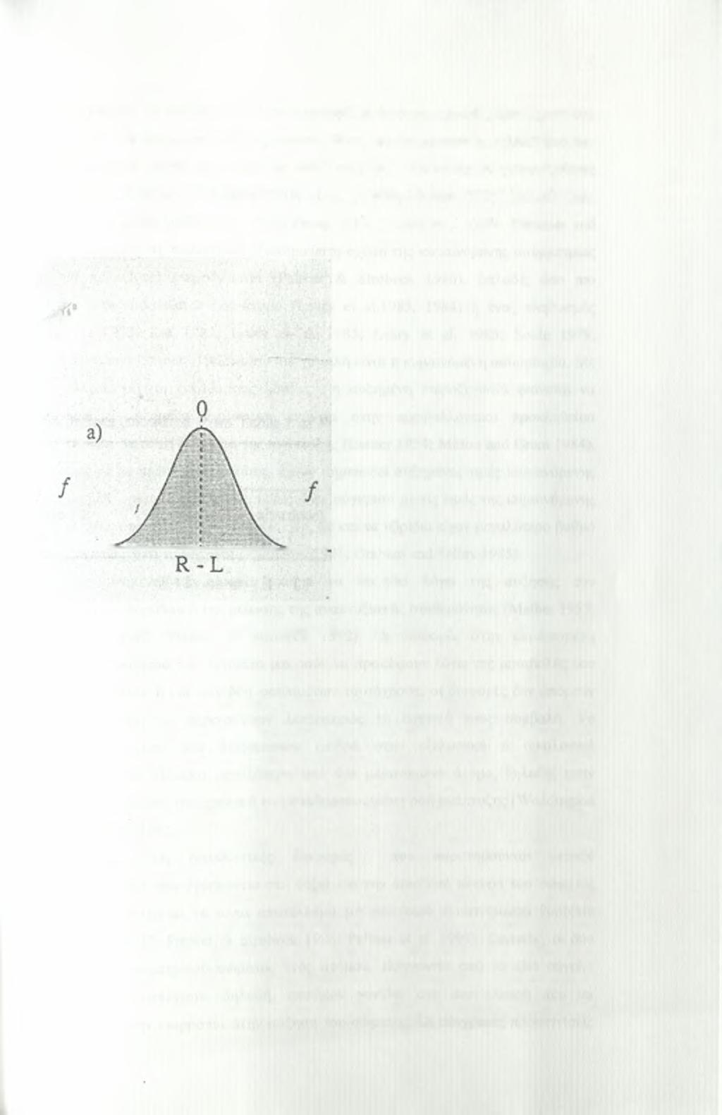 22 κατανομή (σχήμα 3) (Palmer, A.R., 1994). Σύμφωνα με μελέτες οι αποκλίσεις από τη συμμετρία σε ένα άτομο δεν είναι κληρονομήσιμες (Palmer & Strobeck, 1992).