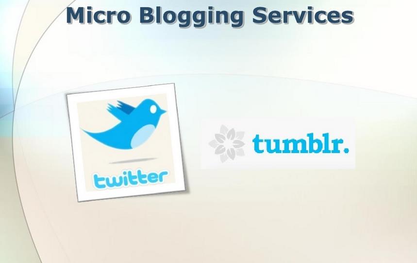 Microblogging H βασική διαφορά του microblogging από ένα παραδοσιακό ιστολόγιο είναι ότι το περιεχόμενό του είναι
