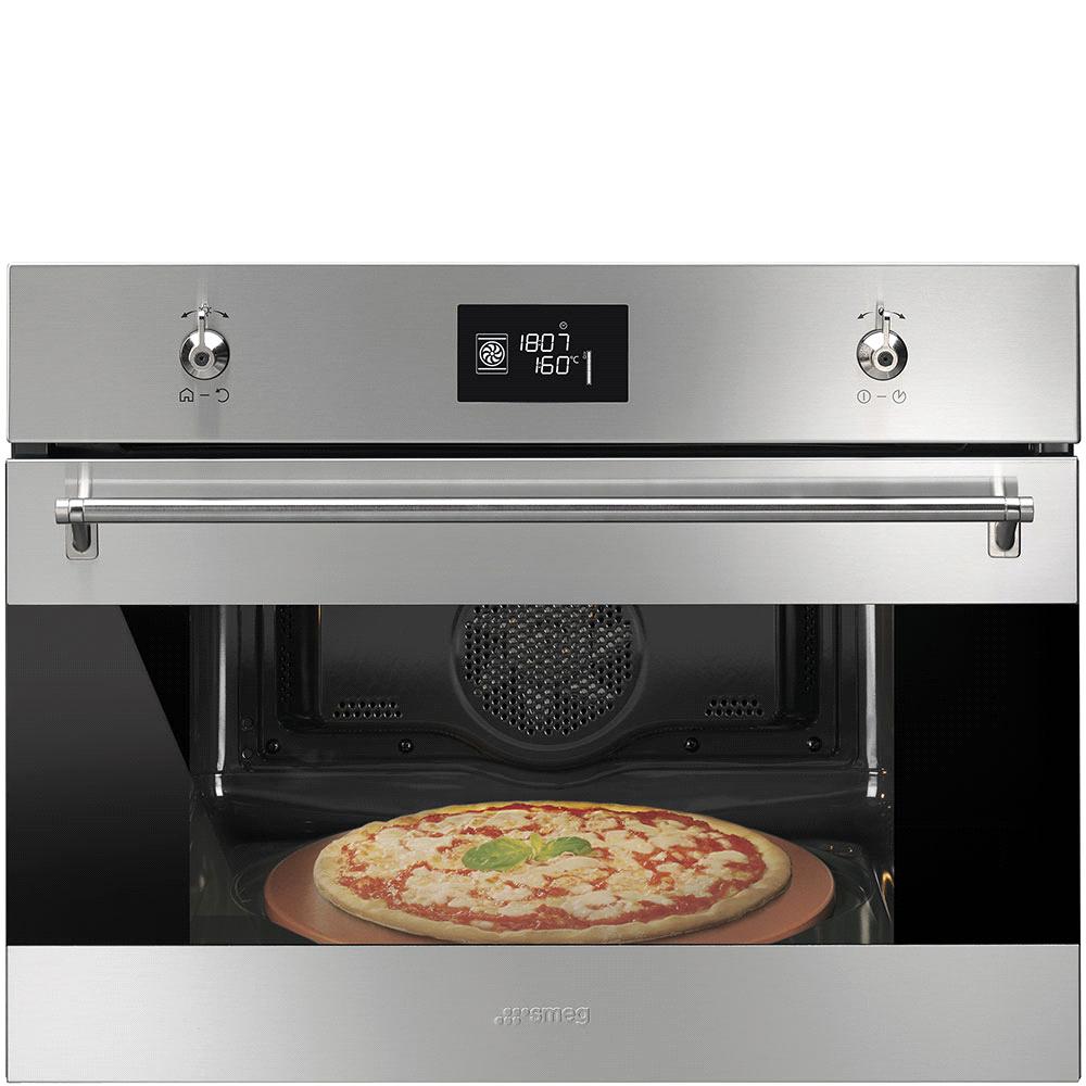 SFP4390XPZ classic Compact φούρνος πυρολυτικός, πολυλειτουργικός + pizza, 45εκ ύψος, Classic, inox Ενεργειακή κλάση: A+ Περισσότερες πληροφορίες στο www.petco.