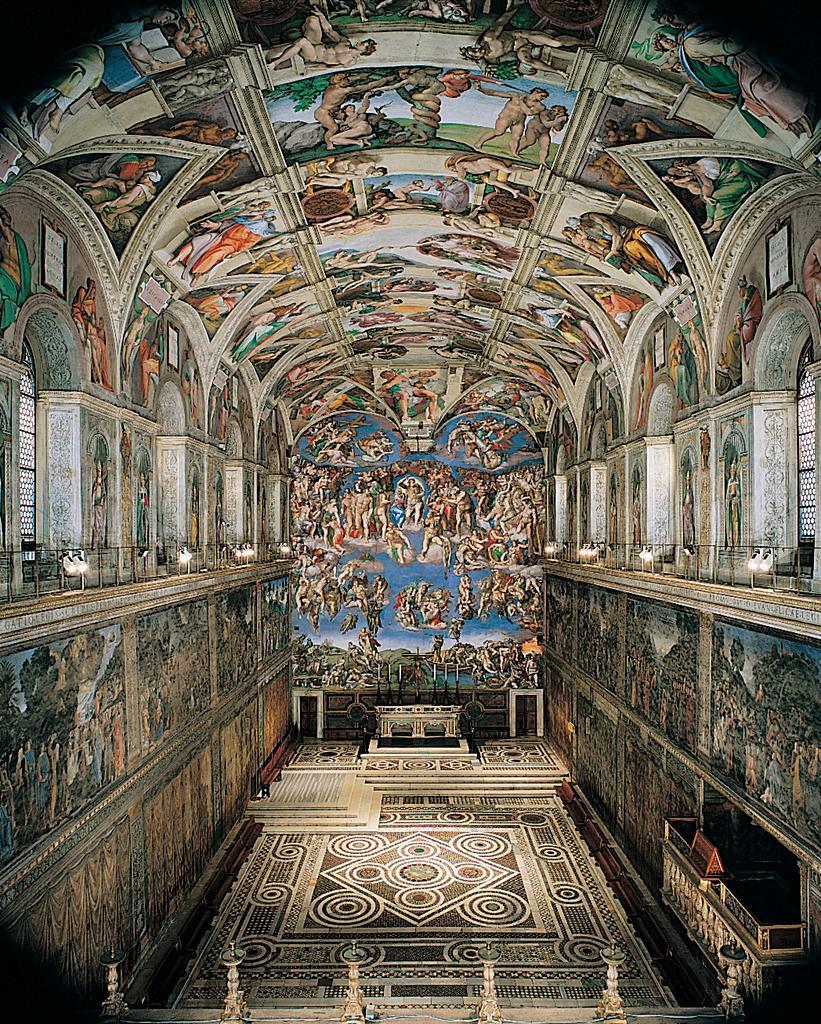 Sistine Chapel (view facing east)