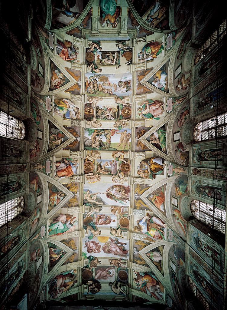 Michelangelo Buonarroti Sistine Chapel Ceiling Vatican