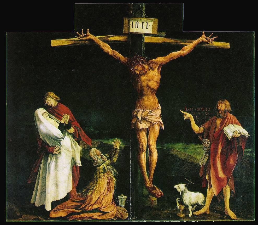 Matthias Grünewald Isenheim Altarpiece (Crucifixion) ca.