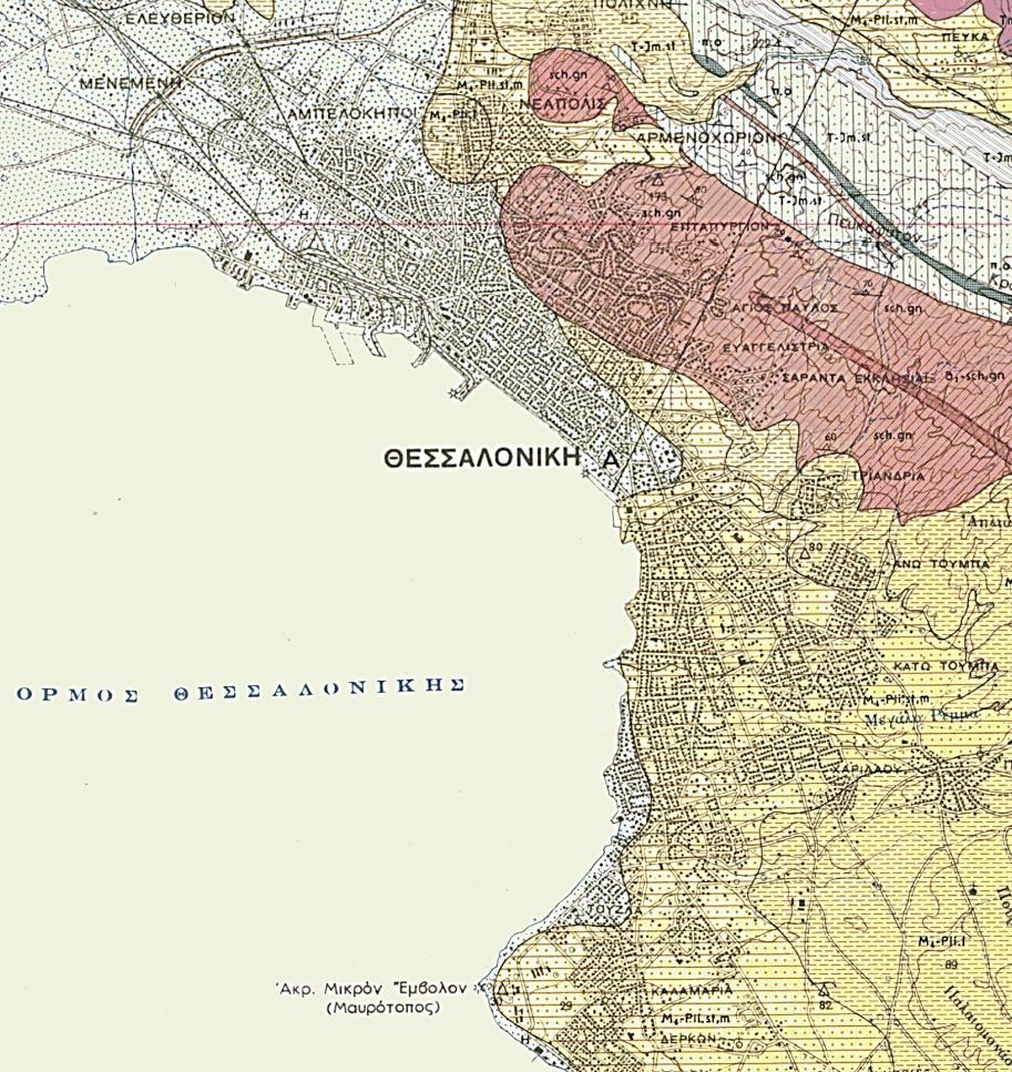Αν και αρχική μας πρόθεση ήταν η εξέταση ενός σεναρίου από την περιοχή των εκβολών του Γαλλικού ποταμού, τα διαθέσιμα σεισμολογικά και γεωλογικά στοιχεία δεν επαρκούν για να στηρίξουν κάποιο σενάριο