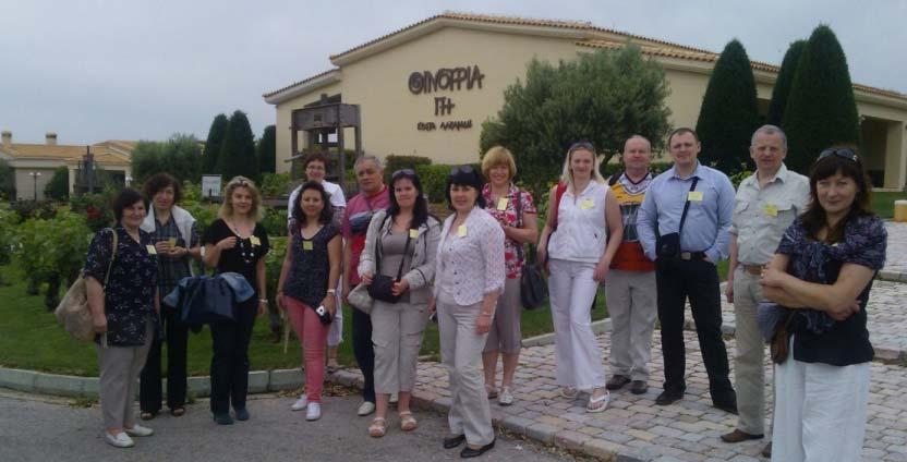 Αττικής, 12 εκπαιδευτικοί από το Kaunas της Λιθουανίας επισκέφθηκαν τη χώρα μας από 7 έως 14 Μάη 2013.
