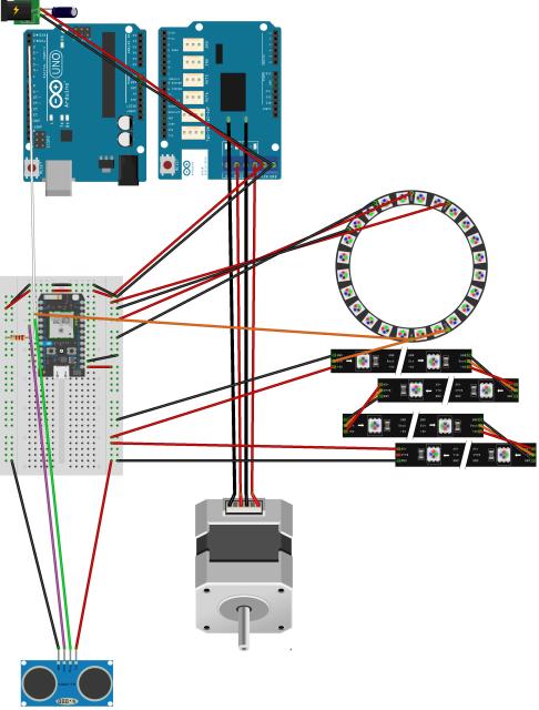 Σχήμα 8.2 Το παρόν έργο πάρθηκε από το Hackster.io και βρίσκεται στον ακόλουθο σύνδεσμο: https://www.hackster.io/jhnskog/death-lamp- 196c55?ref=channel&ref_id=424_trending &offset=45 8.2.4 GPIO Ri4J Example Project Ένα έργο υλοποιημένο μόνο για Raspberry Pi σε γλώσσα προγραμματισμού Java.