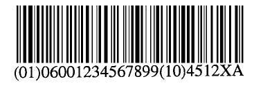 Οι μονάδες εμπορίας που διέρχονται από σημεία πώλησης (μπουκάλι, τενεκεδάκι, κανάτα, ασκός σε κουτί) Πρέπει να ταυτοποιούνται με έναν GTIN σε μορφή barcode με ένα σύμβολο EAN/UPC για τη σάρωση στο