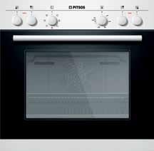 Εντοιχιζόμενα σετ PA52CF65G Inox PA52FF65S Inox PA52CF02G Φούρνος P1HEB52052 Εσωτερική επιφάνεια φούρνου με αντικολλητικό εμαγιέ υψηλής αντοχής Φούρνος με 7 τρόπους λειτουργίας: Κάτω θέρμανση, Πάνω &