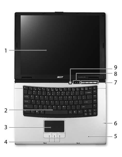 13 Μια ξενάγηση του φορητού υπολογιστή Acer Μετά από την εγκατάσταση του υπολογιστή όπως απεικονίζεται στην αφίσα Μόνο για αρχάριους.