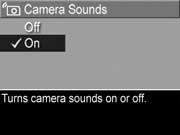 µ µ µ µ, µ µ. µ µ. µ µ Camera Sounds ( µ ) On ( µ ). 1.