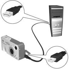 2. µ USB. µ USB. 3. µ µ USB USB µ. 4. µ. Windows: µ HP Image Transfer. Transfer Images from Camera/Card ( µ / ), Start Transfer ( µ ).