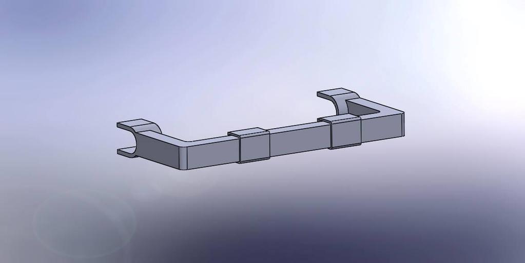 3.5.2 Custom Camera Rig Για την στήριξη των δύο καμερών Logitech, αναπτύχθηκε στο λογισμικό Solidworks ένα custom camera rig, δηλαδή μια βάση για δύο κάμερες.