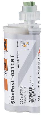 δοχείο 5kg - Τιμή: 120,50 Η Νέα Sikafast -5211 ΝΤ είναι συκολλητικό υλικό ταχείας ωρίμανσης 2 συστατικών για δομικές συγκολλήσεις τεχνολογίας ADP.