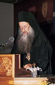 Εγκώμια Εορταστικά, ἦχ. πλ. α, «Η Ζωὴ ἐν τάφῳ», Ακροστιχίς: «Ω Πάτερ, χαῖρε!», ποίημα-προσφορὰ τῆς Αδελφότητός μας. «Εὐχαριστήρια 2007»: Μέρος Β Ο Θεοφ. Επίσκοπος Μεθώνης κ.