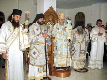 Πλουσία ἡ ἔκχυσις τῶν θεομητορικῶν καὶ ἀγγελικῶν εὐλογιῶν Εώρτασε μὲ ἰδιαίτερη λαμπρότητα τὸ Ιερὸ Γυναικεῖο Κοινόβιο τῶν Αγίων Αγγέλων ΤΗΝ 8.11.2007 ἐκ.ἡμ.