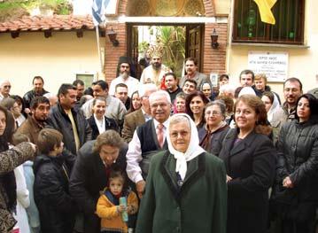 καὶ εὑρίσκεται ἐπὶ τῆς ὁδοῦ Καμενιάτου, μεταξὺ τῆς Βασιλικῆς τοῦ Πολιούχου Αγίου Δημητρίου καὶ τοῦ Βυζαντινοῦ Ναοῦ τοῦ Προφήτου Ηλιού.