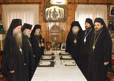 Στὴν Προσφώνησί* του, ὁ Θεοφιλ. Ωρεῶν εὐχήθηκε ἐπίσης, ὅπως ἡ παραμονὴ τοῦ Σεβασμ. κ.