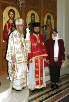 Κυπριανοῦ, Αναπληρωτοῦ Προέδρου, ὁ ὁποῖος προεξῆρχε σὲ ἀρχιερατικὸ συλλείτουργο, συμμετασχόντων καὶ τῶν Θεοφιλ. Επισκόπων Χριστιανουπόλεως κ. Χρυσοστόμου καὶ Μακαριουπόλεως κ. Ιωάννου ἐκ Σουηδίας.