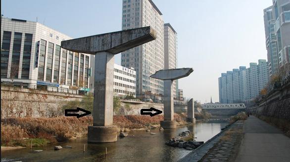 Εικόνα 6: Μεσόβαθρο τετραγωνικής διατομής ( Διαδίκτυο 5 ) γ) Εφέδρανα Τα εφέδρανα σε μια γέφυρα αποτελούν τα ειδικά δομικά στοιχεία που συνδέουν την ανωδομή με την υποδομή.