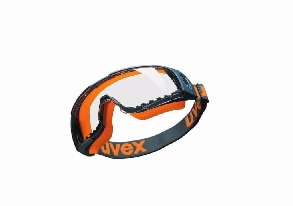 uvex u-sonic Perfektné dopasovanie, nízka hmotnosť, optimálna teplota Ochranné okuliare uvex u-sonic V dôsledku svojho ergonomického dizajnu s ohybnými mäkkými komponentmi uvex u-sonic dokonale