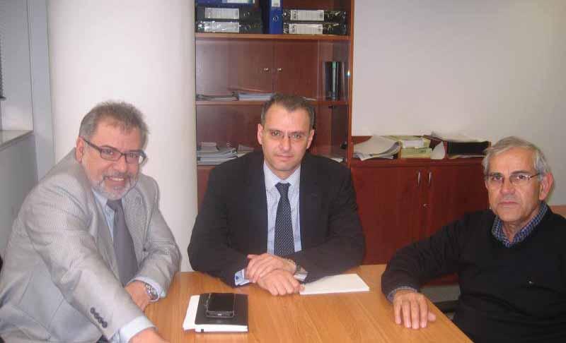 Από τη συνάντηση με τον τέως Επίτροπο Αποκρατικοποιήσεων κ. Ηροδότου Όπως εξήγησε ο κ.